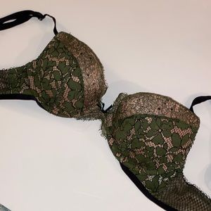Victoria's secret 32a push-up lace rhinestone bra
